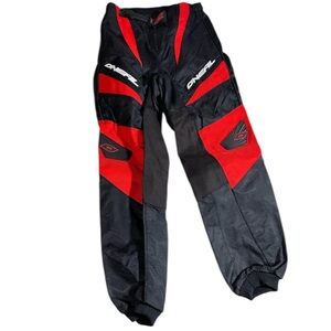 O'Neill Kids Black and Red Athletic Pants